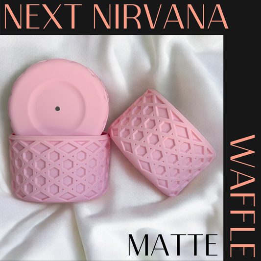 Kissed by Rosé Pink Matte | WAFFLE | Silicone Tumbler Boot
