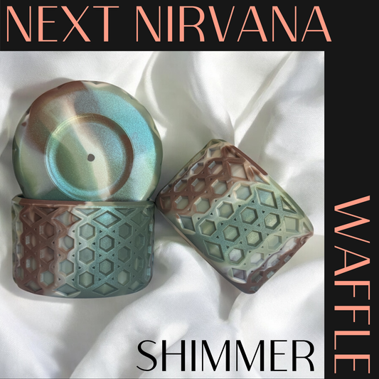 Tactical Drip Shimmer | Camo |WAFFLE | Silicone Tumbler Boot