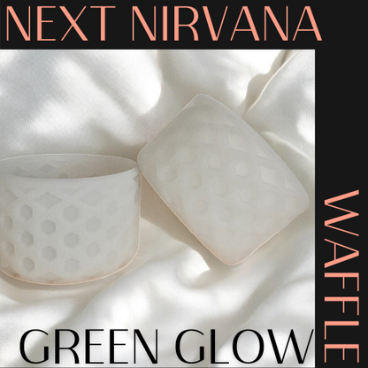Green Glow | WAFFLE | Silicone Tumbler Boot