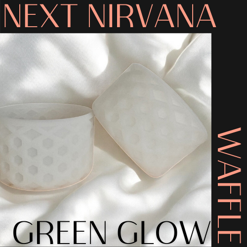 Green Glow | WAFFLE | Silicone Tumbler Boot
