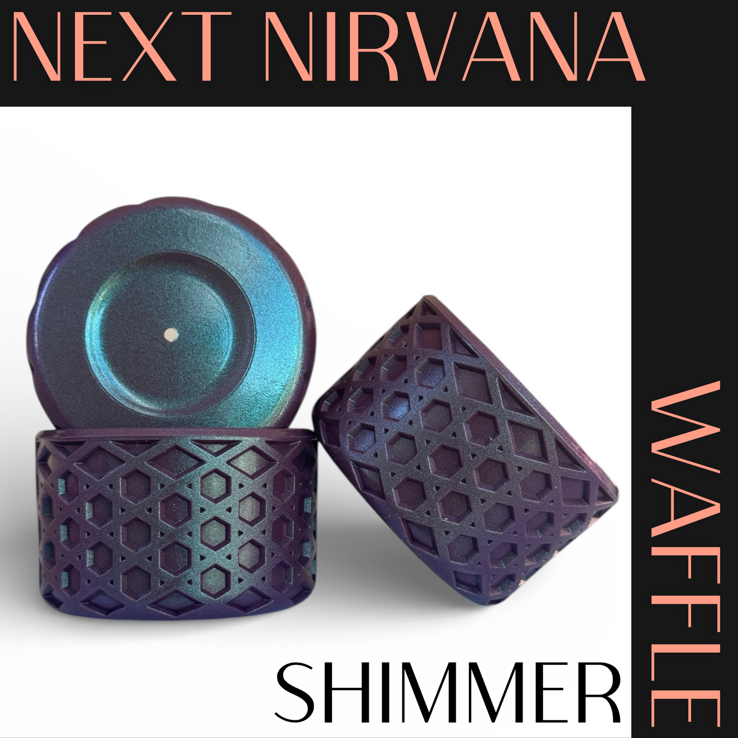 Ember After Dark | Shimmer | WAFFLE | 3D Bow & Boot Set