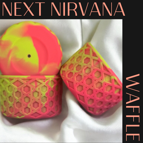 Hibiscus & Lime | WAFFLE | Silicone Tumbler Boot