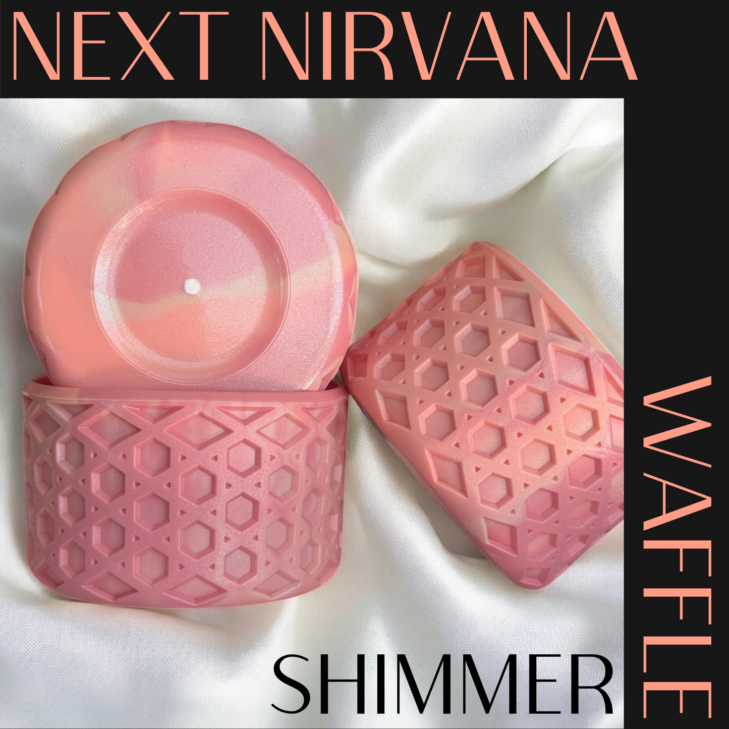 Sunset Siren | Shimmer | Mesa Sunset | WAFFLE | Silicone Tumbler Boot