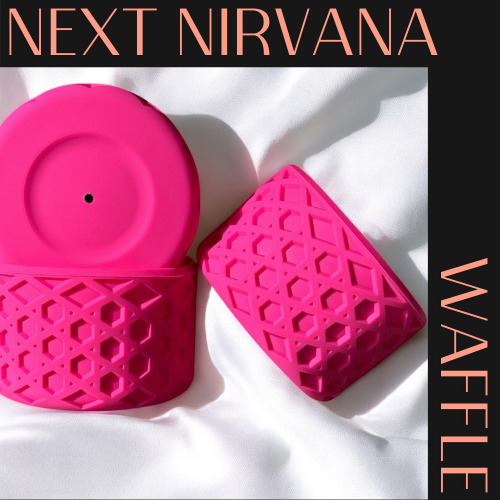 Electric Pink | WAFFLE | Silicone Tumbler Boot