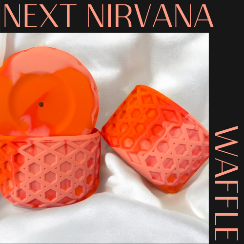 Orange Sorbet | WAFFLE | Silicone Tumbler Boot