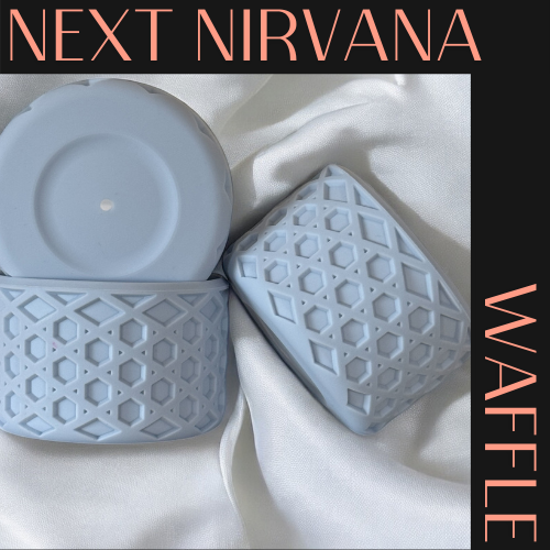 Pale Blue | Waffle | Silicone Tumbler Boot