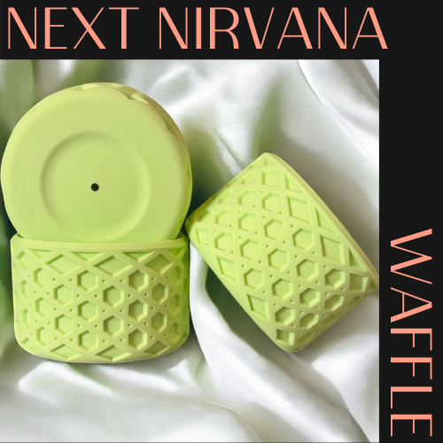 Pale Lime | WAFFLE | Silicone Tumbler Boot
