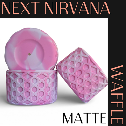 Peppermint Pink | Matte | WAFFLE | Silicone Tumbler Boot