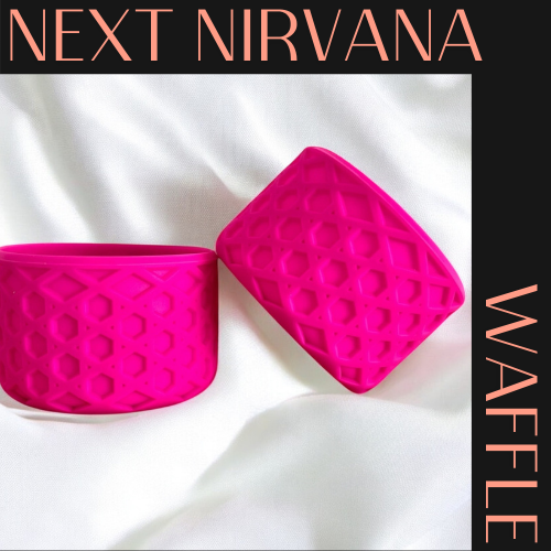 Raspberry Vibes | WAFFLE | Silicone Tumbler Boot