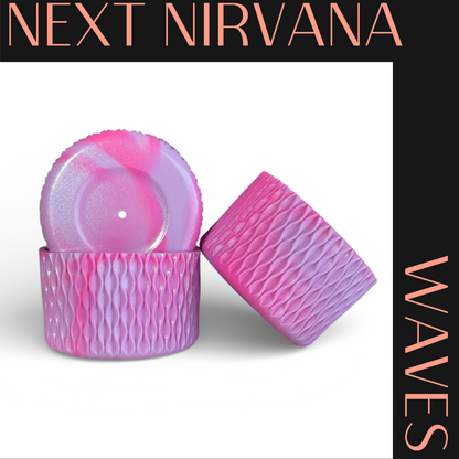 Lavender & Pink  | WAVES | 3D Bow & Boot Set