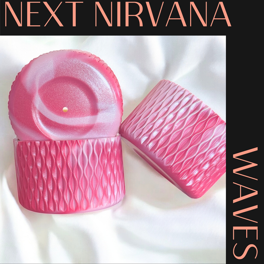 Hot Berry Summer Shimmer | WAVES | Silicone Tumbler Boot