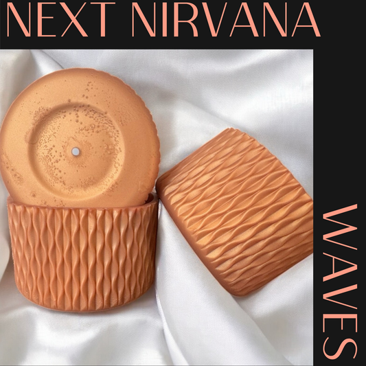 Copper Waves | Silicone Tumbler Boot