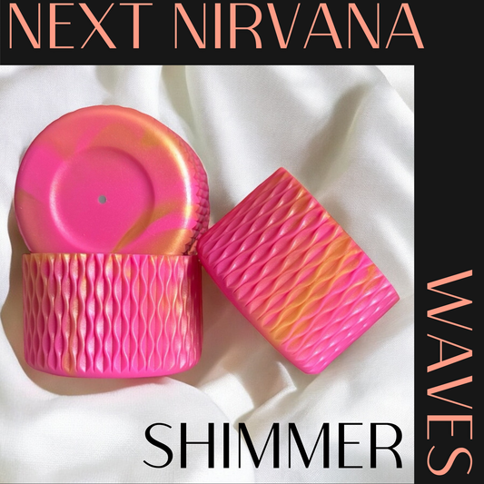 Glinda & Gold | Waves | Silicone Tumbler Boot