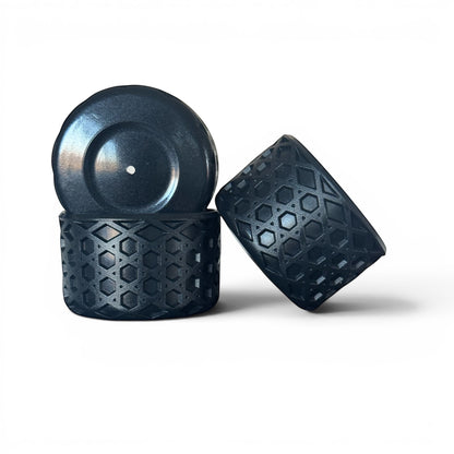 Next Nirvana Blacklisted Shimmer Black Ice waffle-textured silicone tumbler boots for 20-40oz cups