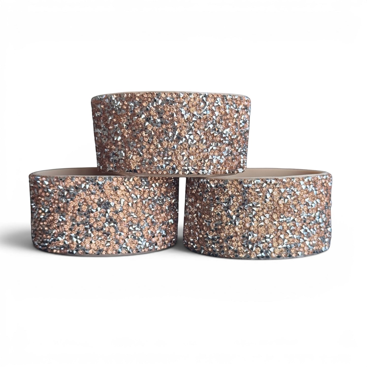 Next Nirvana Sandstone gemstone silicone tumbler boot with sparkling textured finish for 12-40oz cups