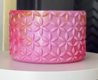 Pink Parade Mix | Flora | Silicone Tumbler Boot